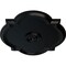 Ekena Millwork Waltz Ceiling Medallion (Fits Canopies up to 5 1/4"), 24"W x 20 1/2"H x 1 1/8"P, Jet Black CM24WABLF - alternate 3